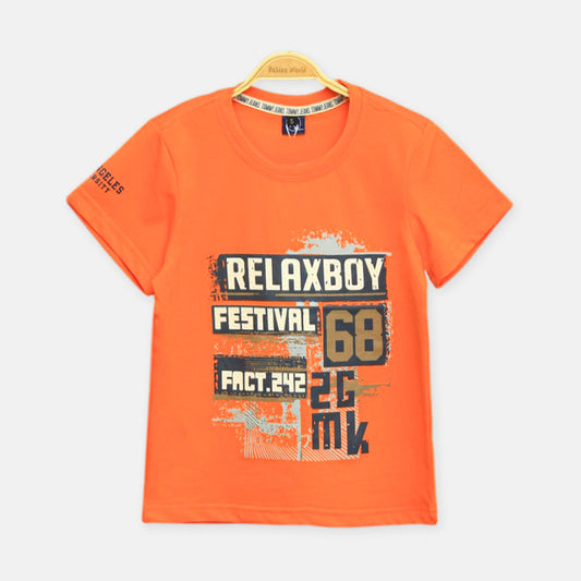 Orange Relaxboy Tee