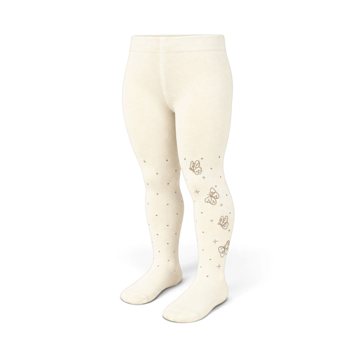 LEGGINGS PATTERNED CREAM
