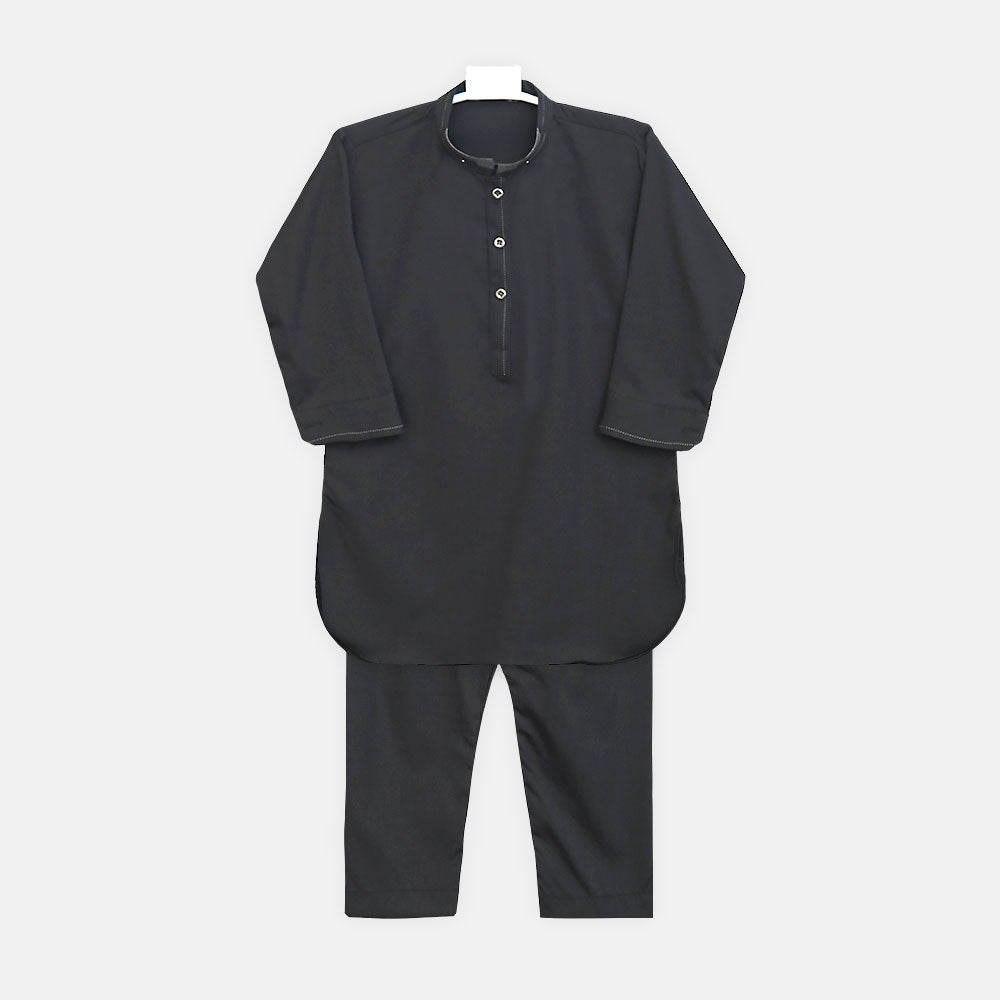 Boys Black Kameez Pajama