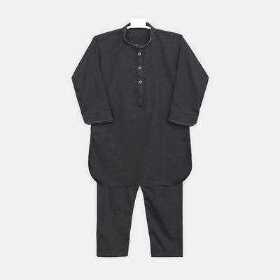 Boys Black Kameez Pajama