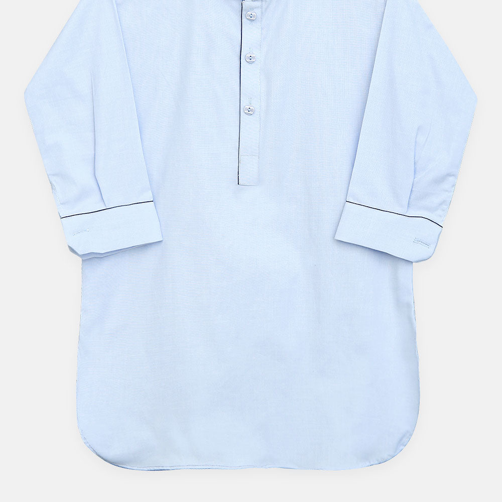 Boys Sky Blue Kameez Pajama