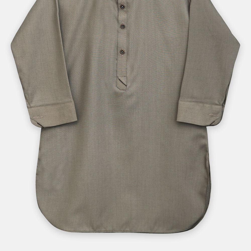 Boys Olive Green Kameez Pajama