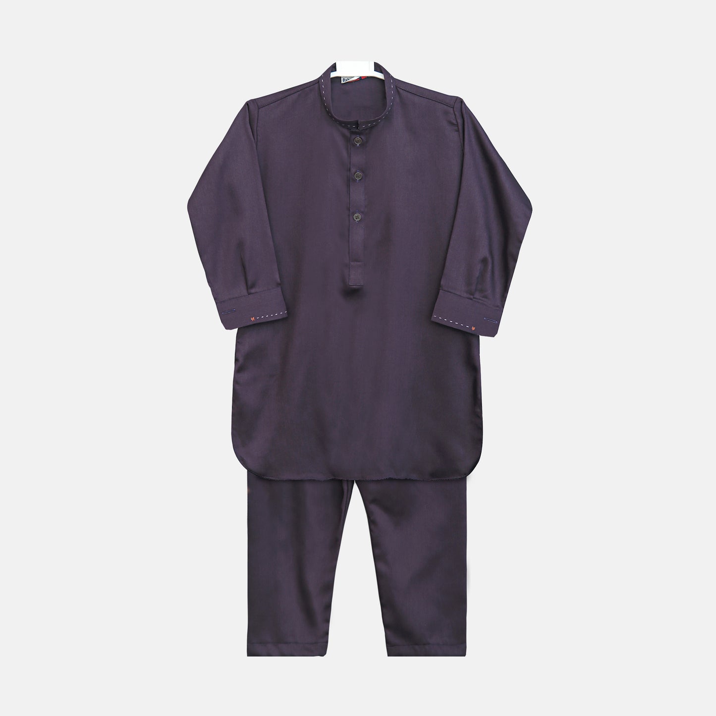 Boys Plum Kameez Pajama