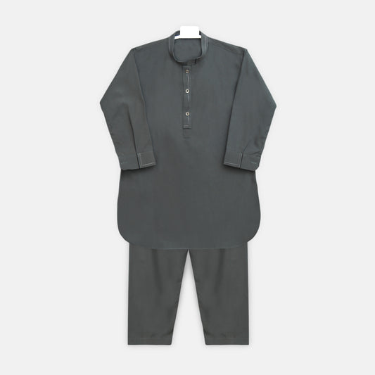 Dark Sage Kameez Pajama