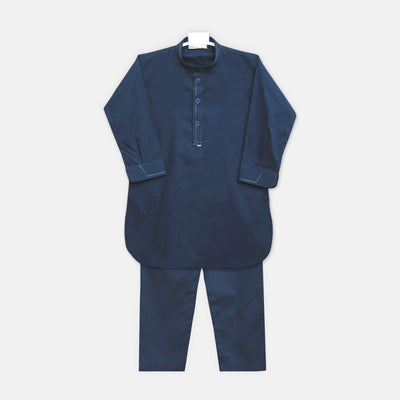 Navy Blue Kameez Pajama