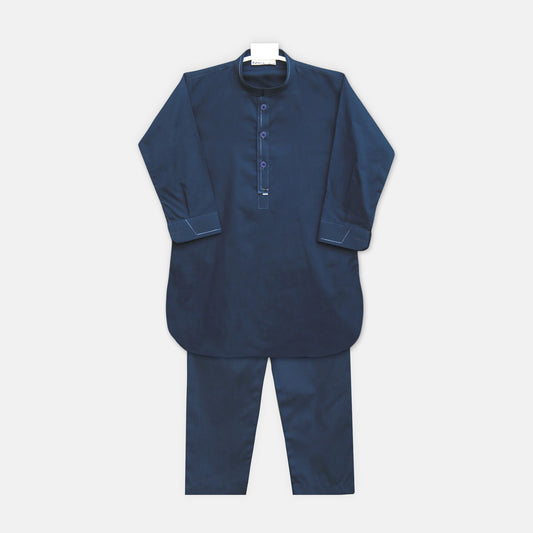 Navy Blue Kameez Pajama