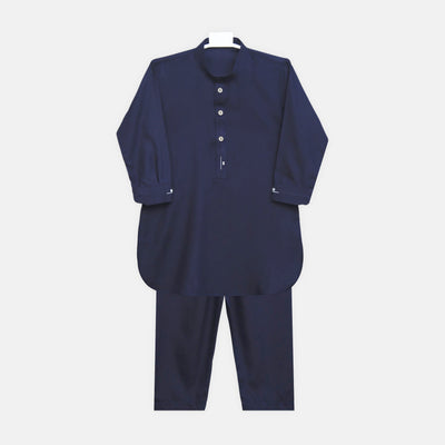 Navy Blue Kameez Pajama