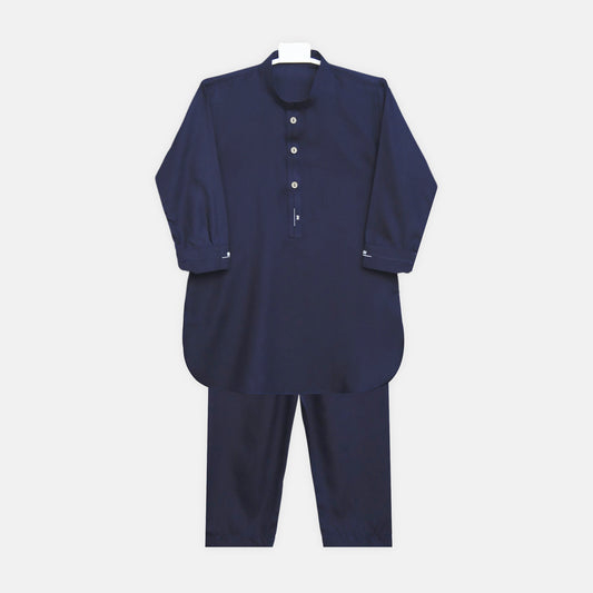 Navy Blue Kameez Pajama