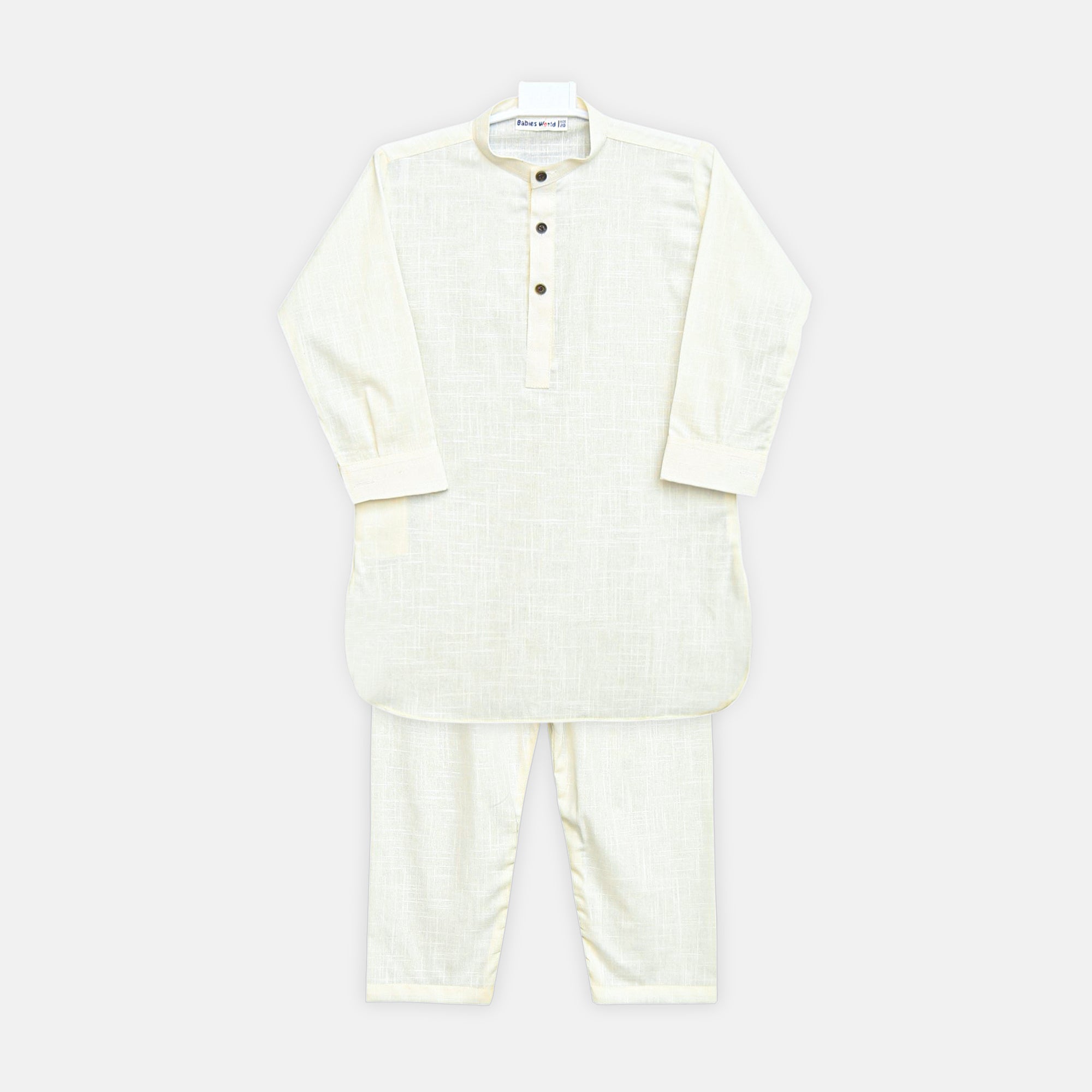 Off White Kameez Pajama
