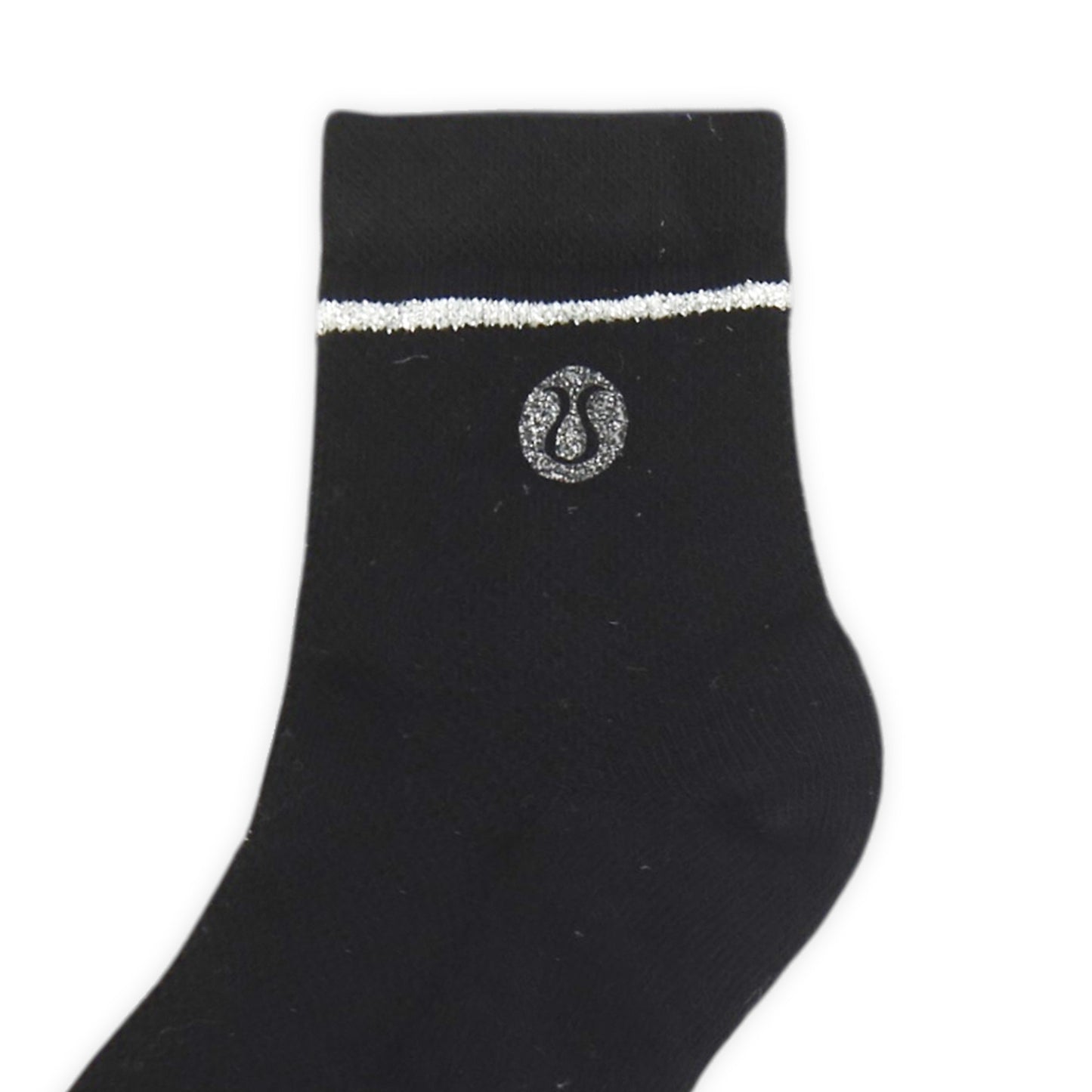 BLACK ANKLE GIRL SOCKS