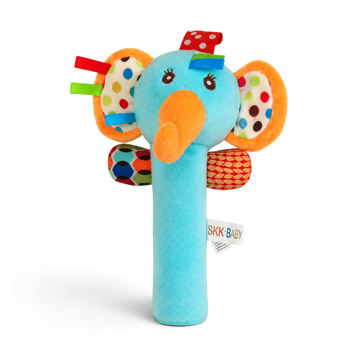 SKK BABY ELEPHANT PLUSH SQUEAKER TOY