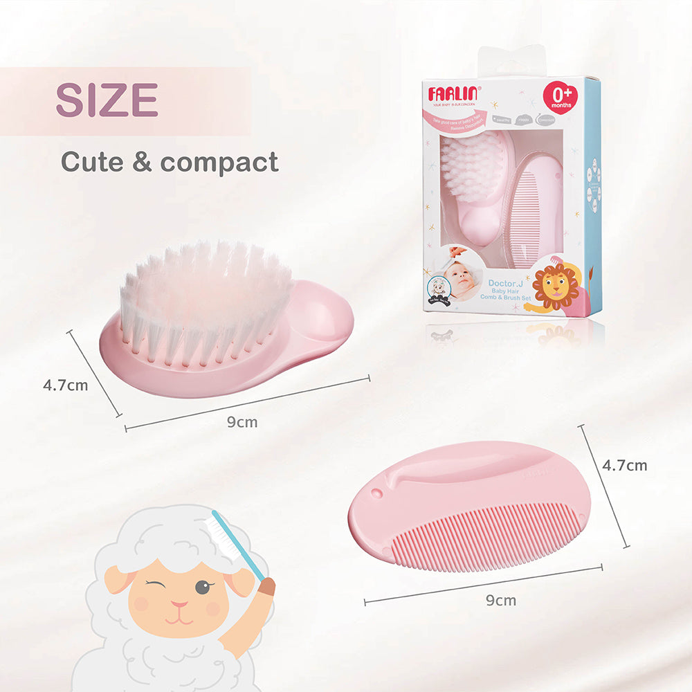 COMB  & BRUSH SET