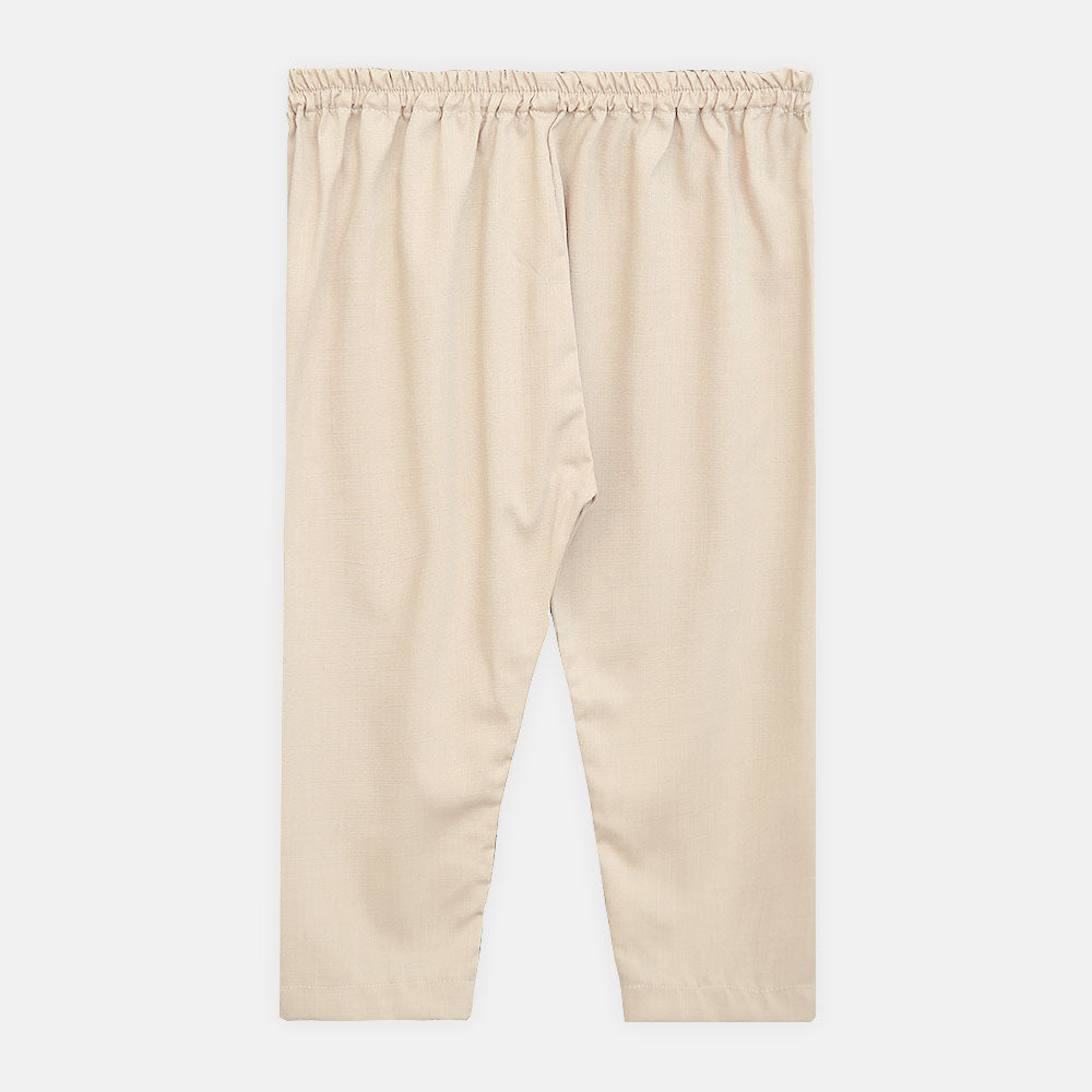 Boys Beige Kameez Pajama