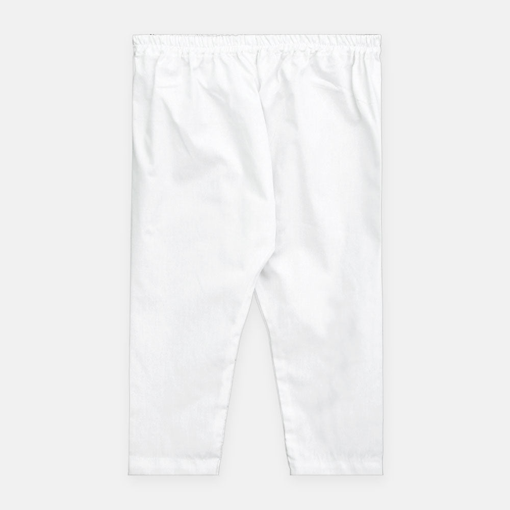 Boys Peach Self Krta Pajama