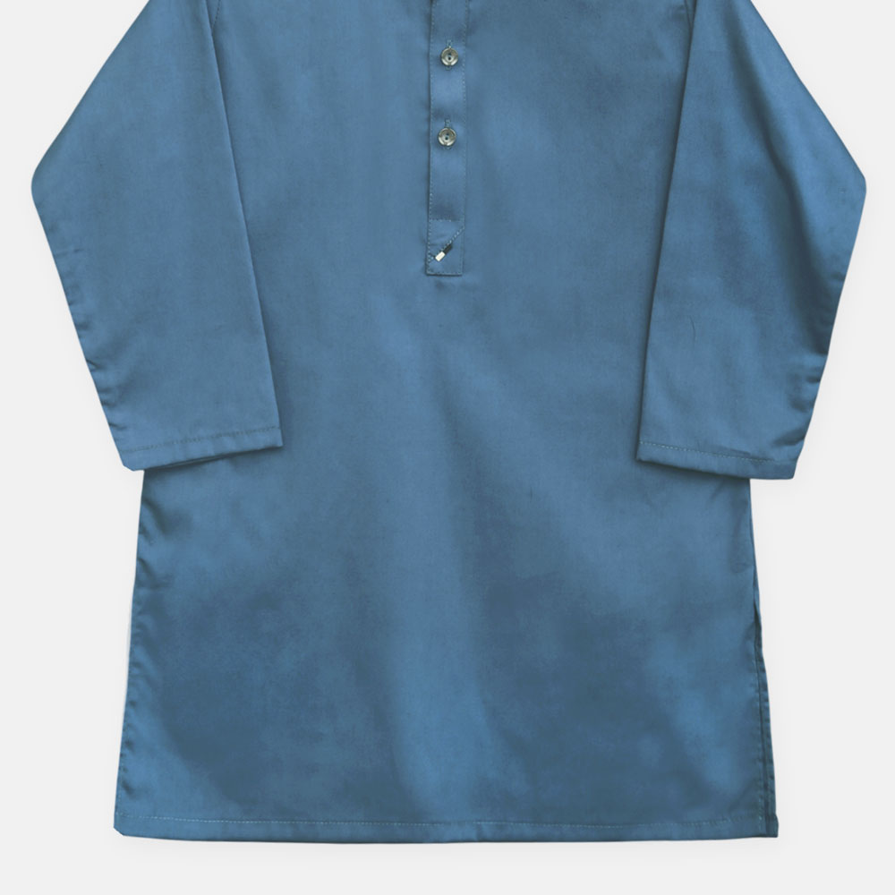 Boys Royal Blue Kurta Pajama