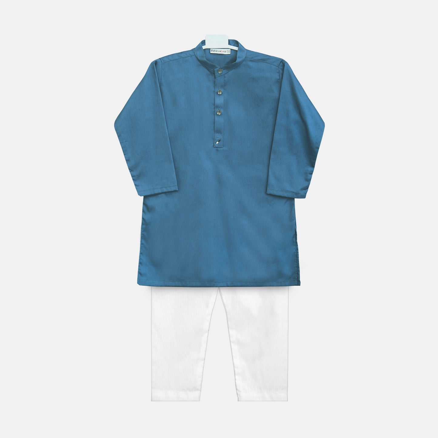 Boys Royal Blue Kurta Pajama