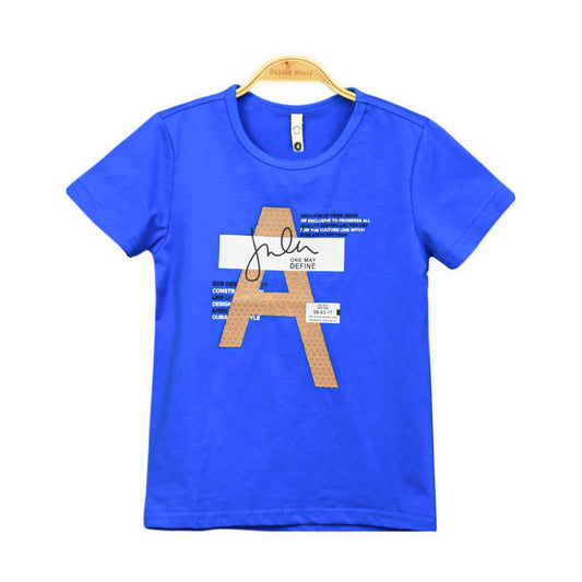 ONE MAY DEFINE BLUE TEE