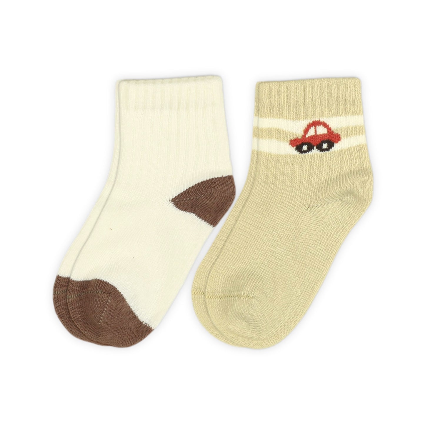 COTTON BLEND ANKLE BOY SOCKS PK-2