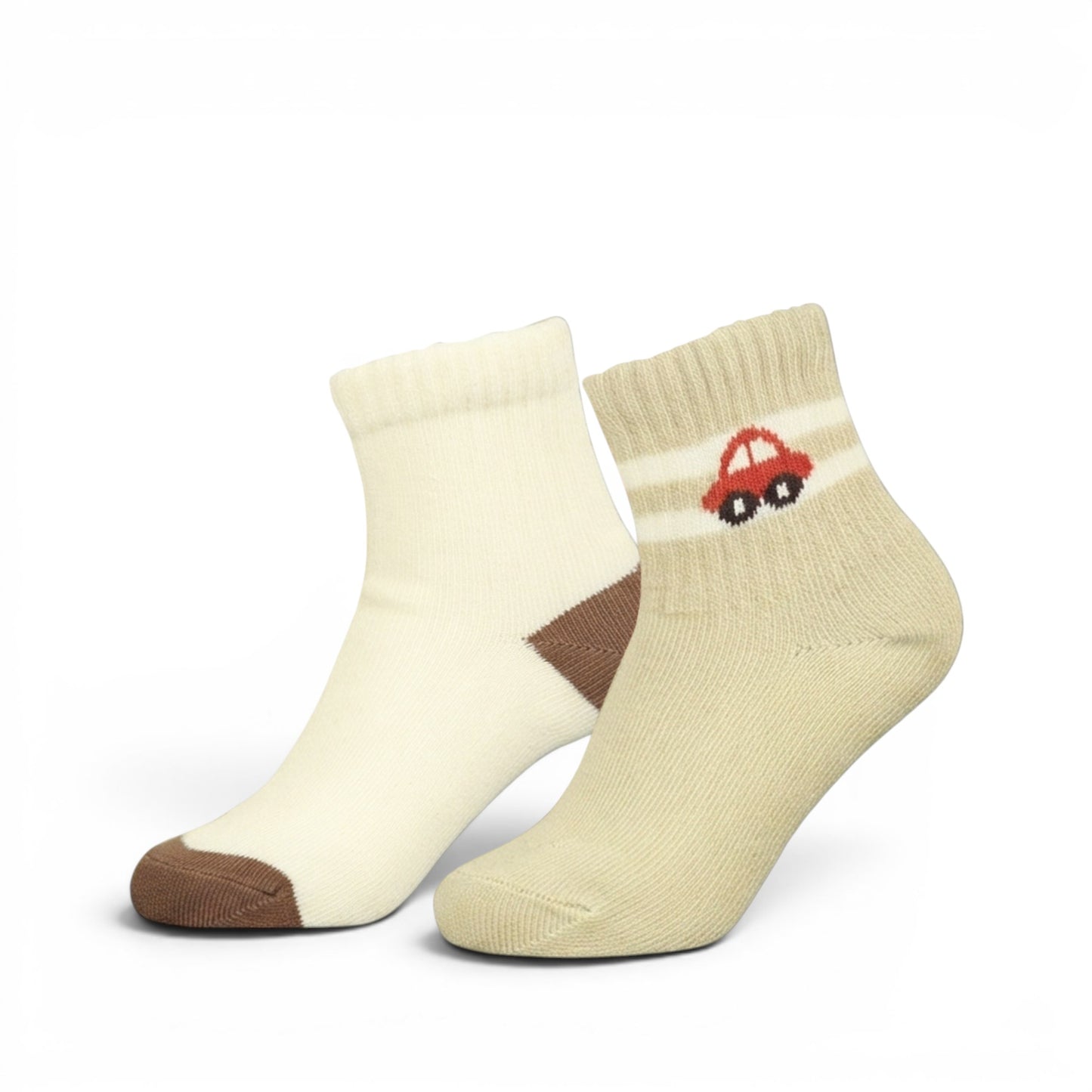 COTTON BLEND ANKLE BOY SOCKS PK-2