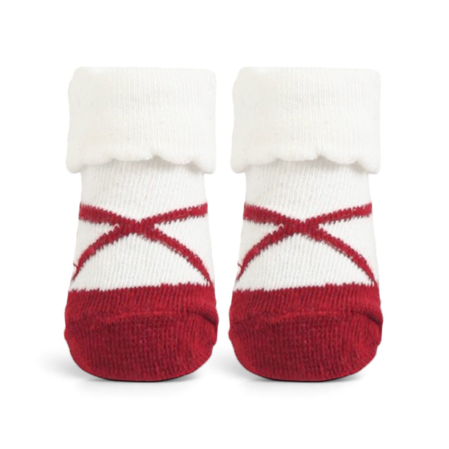 BABY DECORATIVE FLOWER & DOT  BOOTIES PK-3
