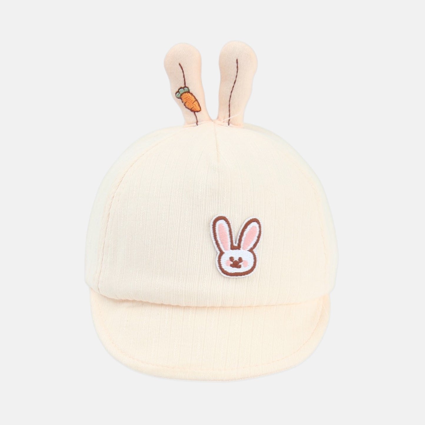 Bunny Ears Cream Soft Hat 44 Cm