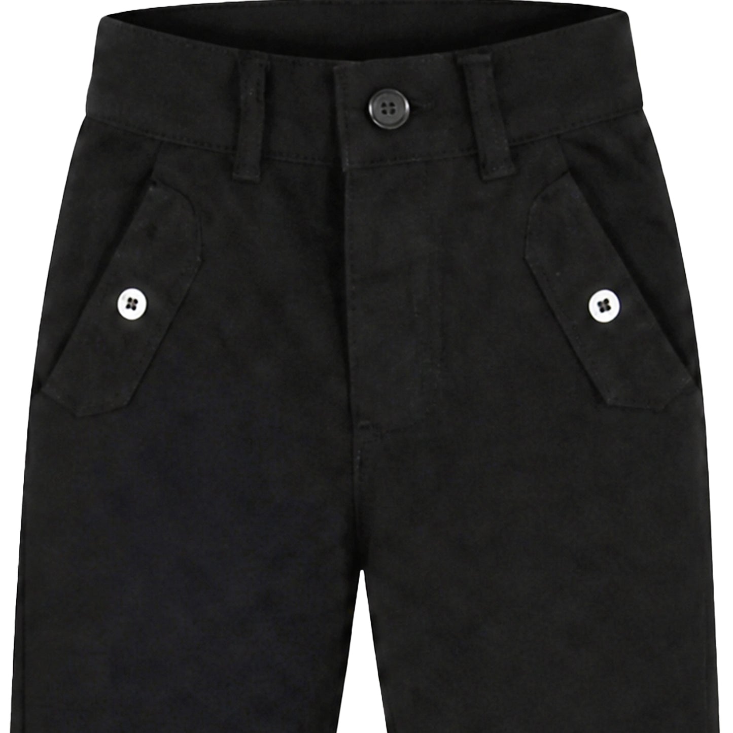 BLACK CASUAL BOY PANT