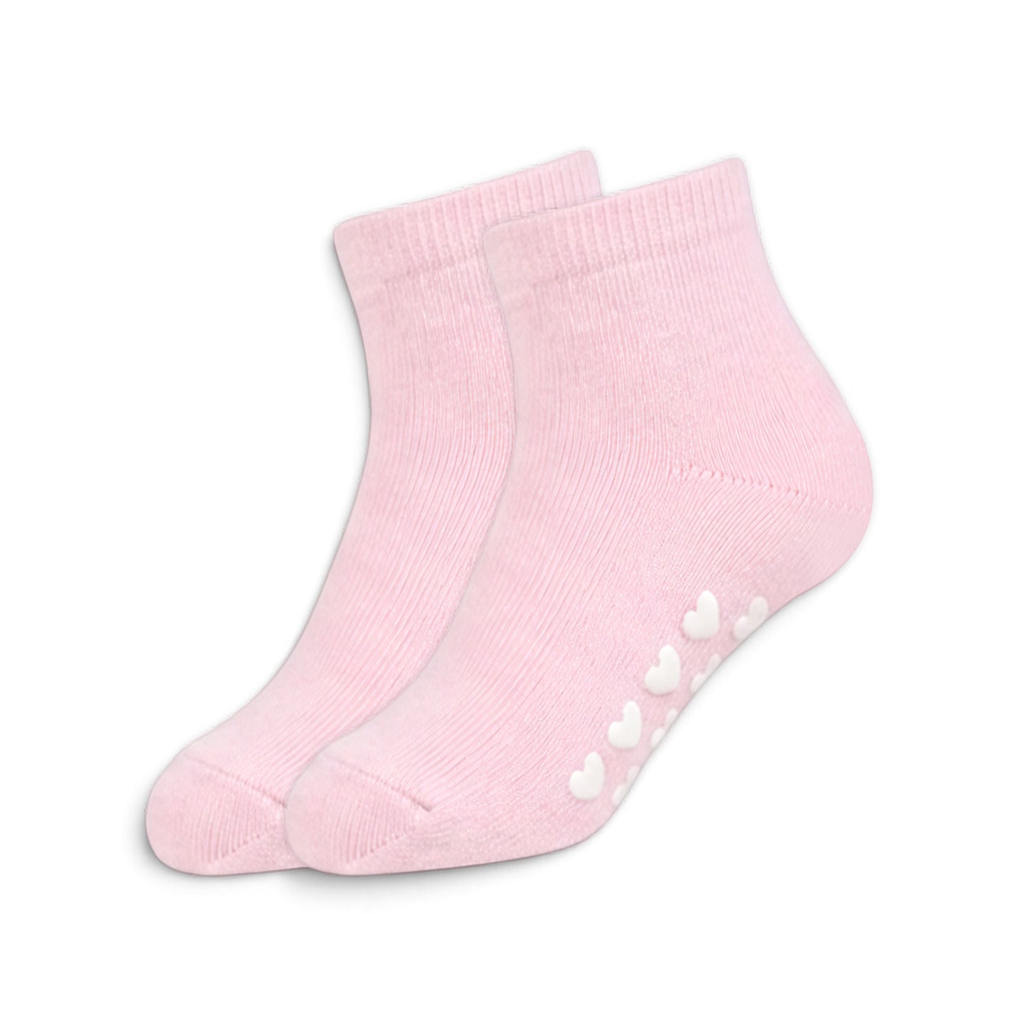 HEART GRIP BABY GIRL SOCKS PK-5