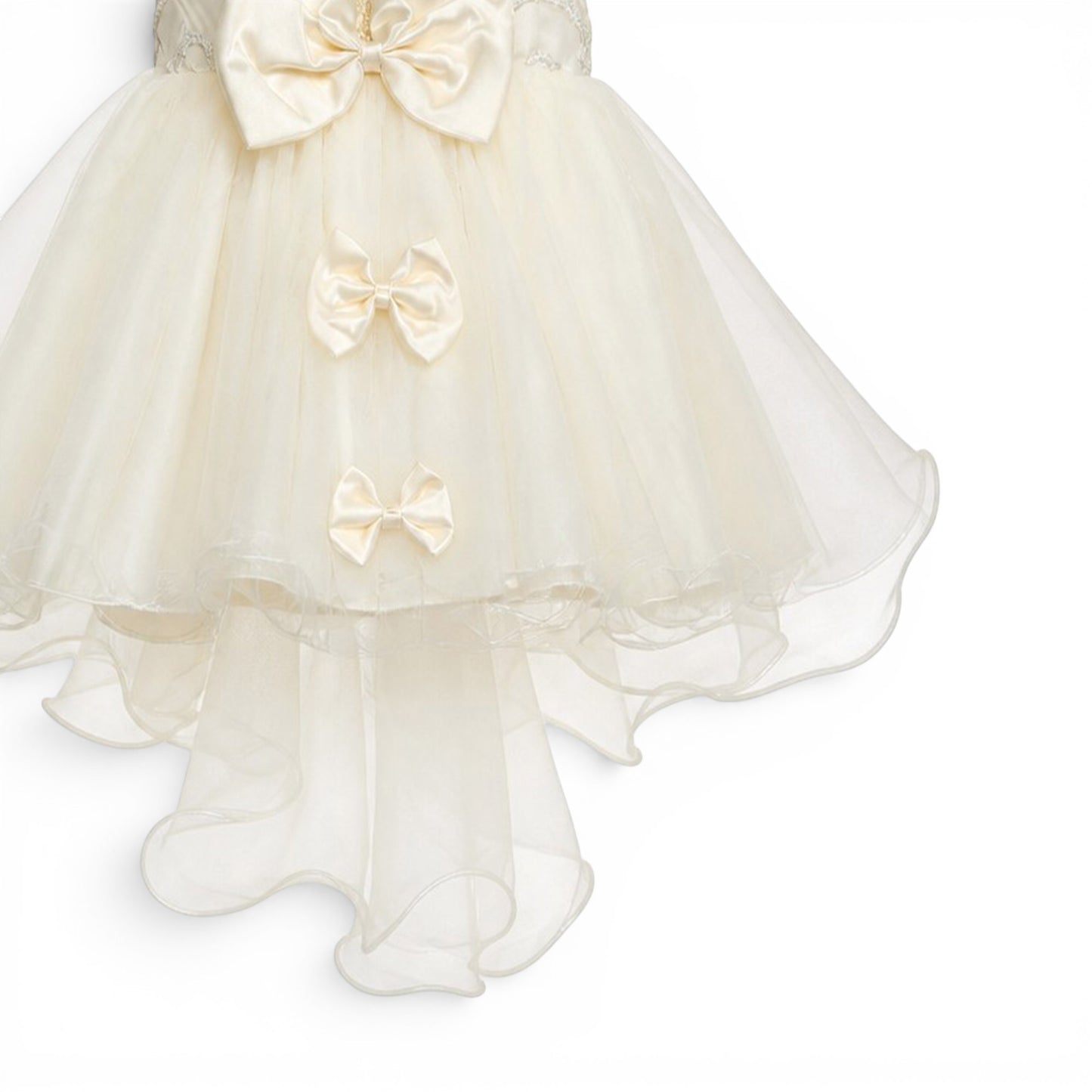 WHITE EMBROIDERED BABY GIRL FANCY FROCK GIFT SET