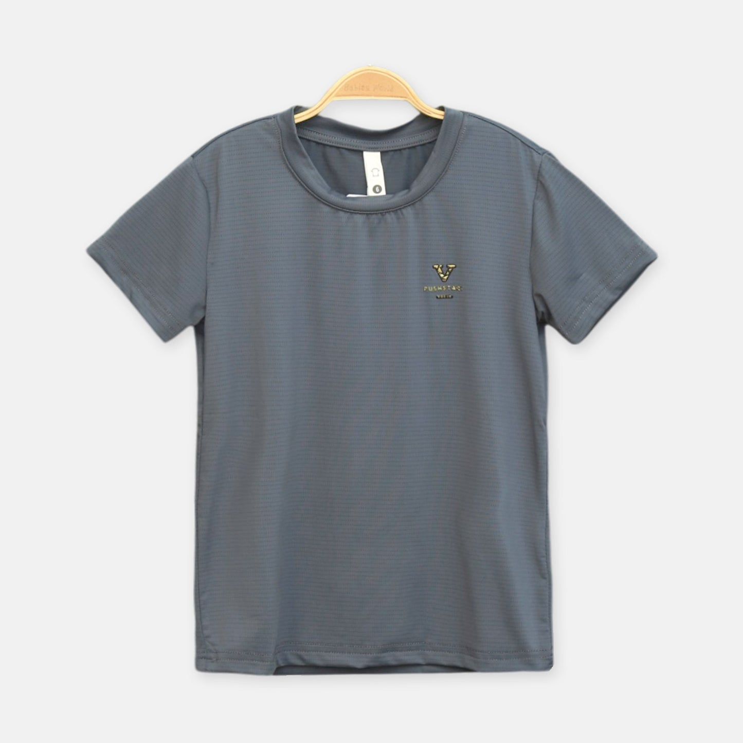 Grey Active Mesh Tee