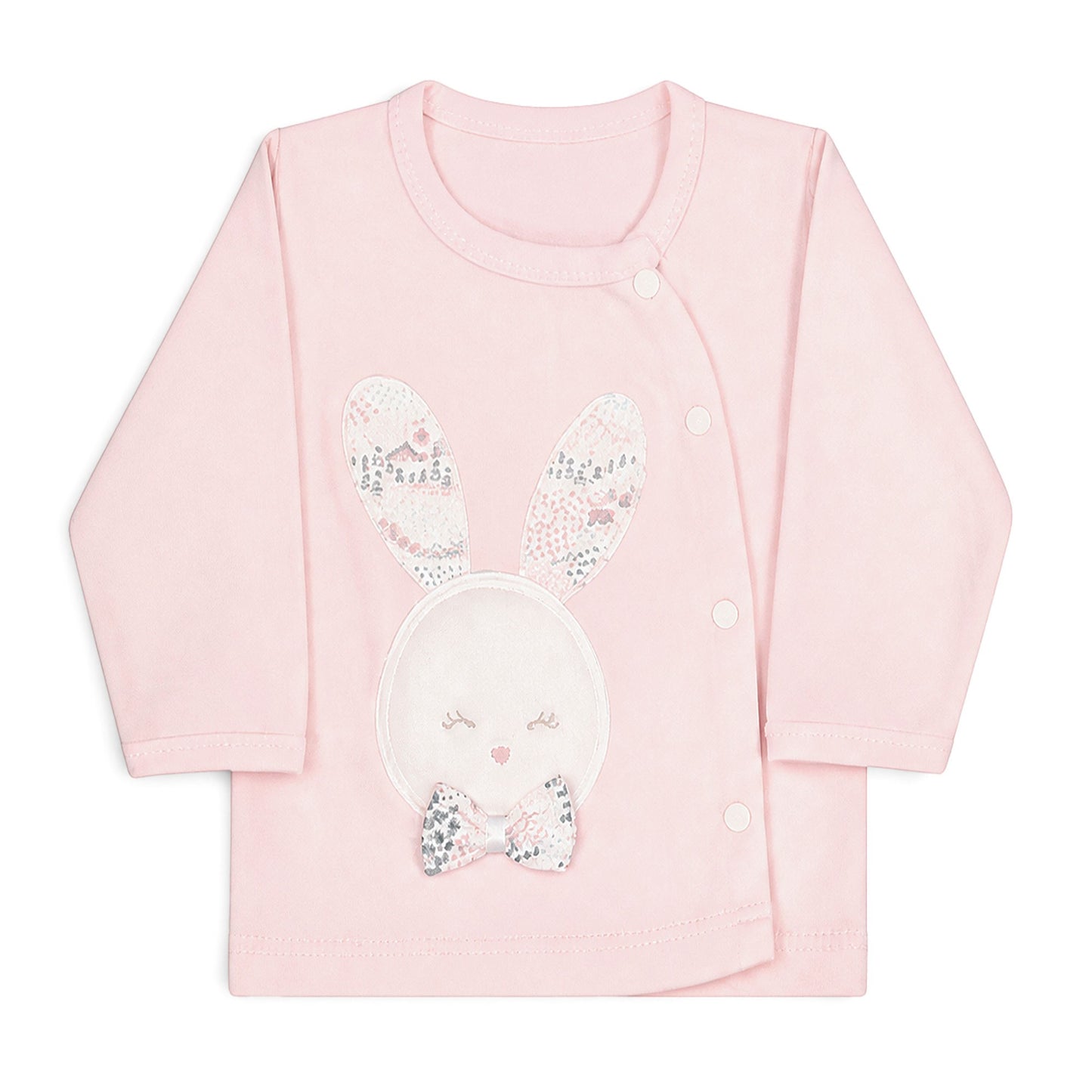 PINK SCENIC PRINT BUNNY BABY GIRL GIFT SET