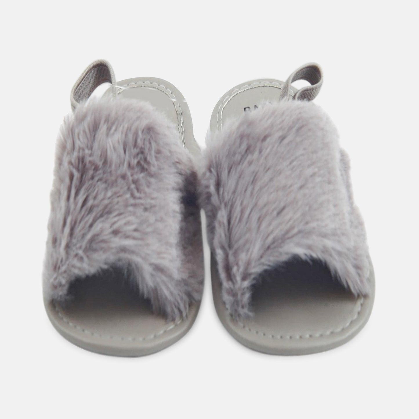 Grey Furry Step Prewalkers