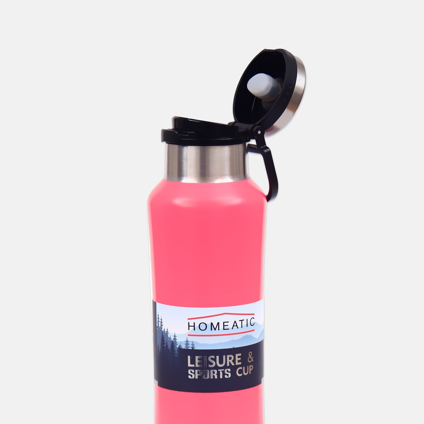 STEEL WATER BOTTLE 550 ML PINK