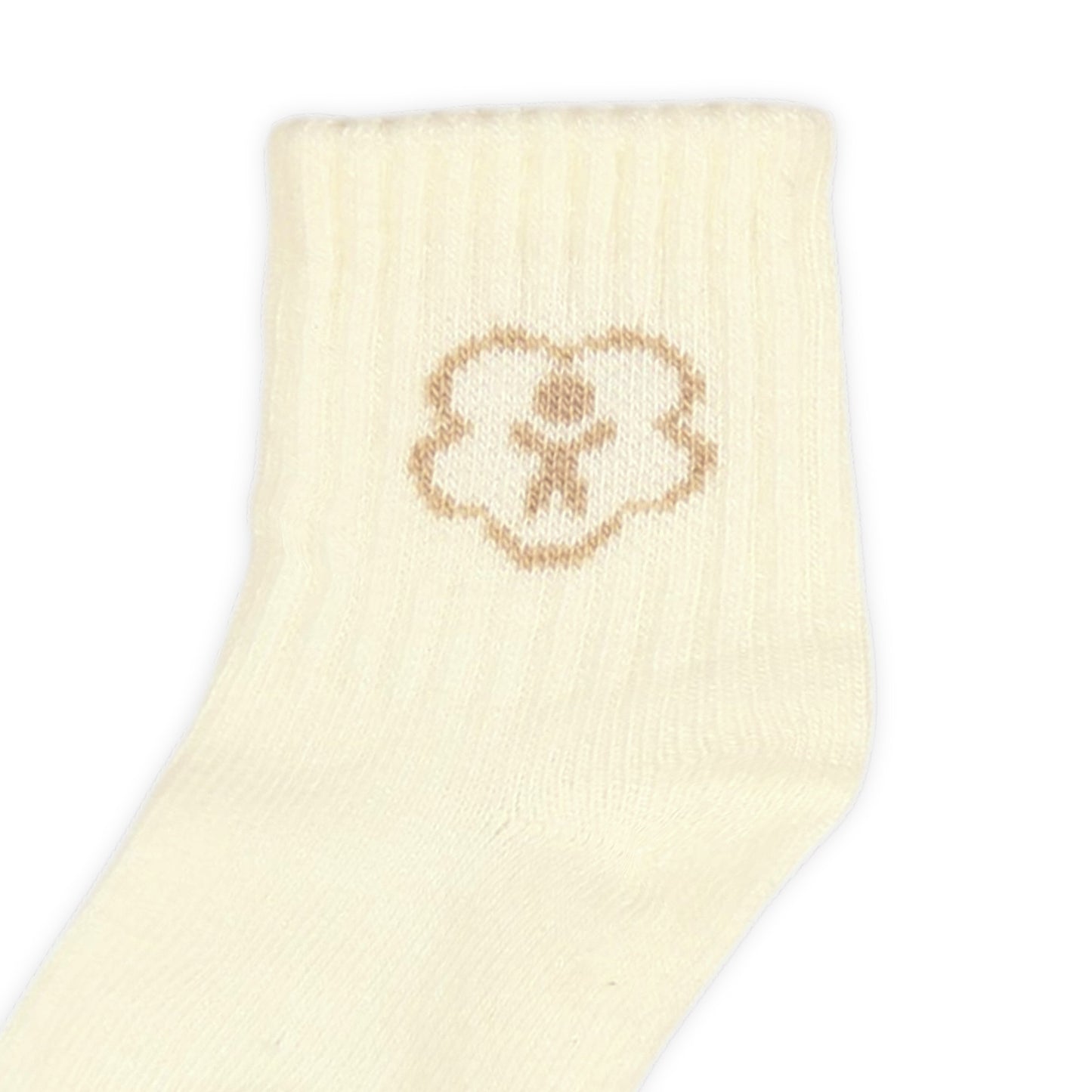 WHITE ANKLE GIRL SOCKS PK-2