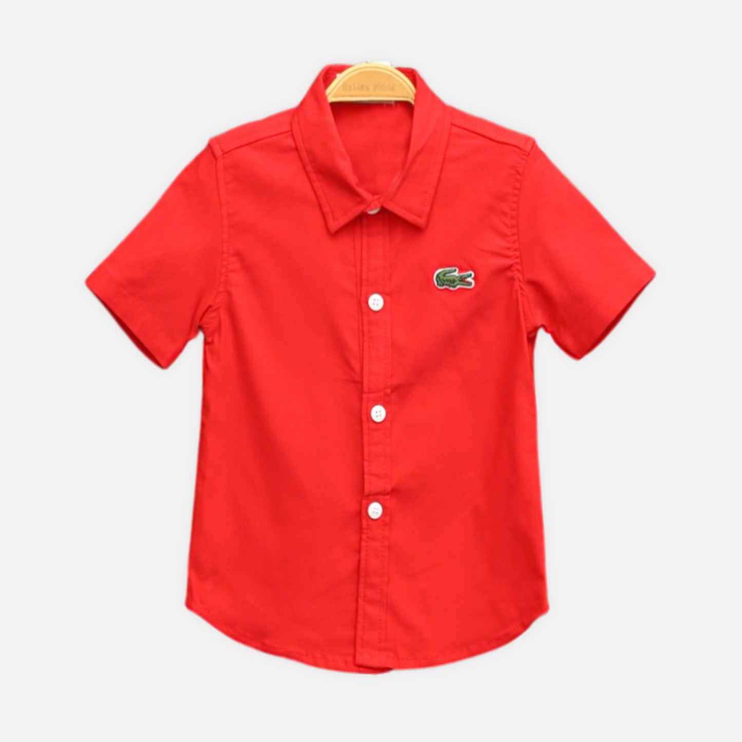 Lacoste Red Piqué Red