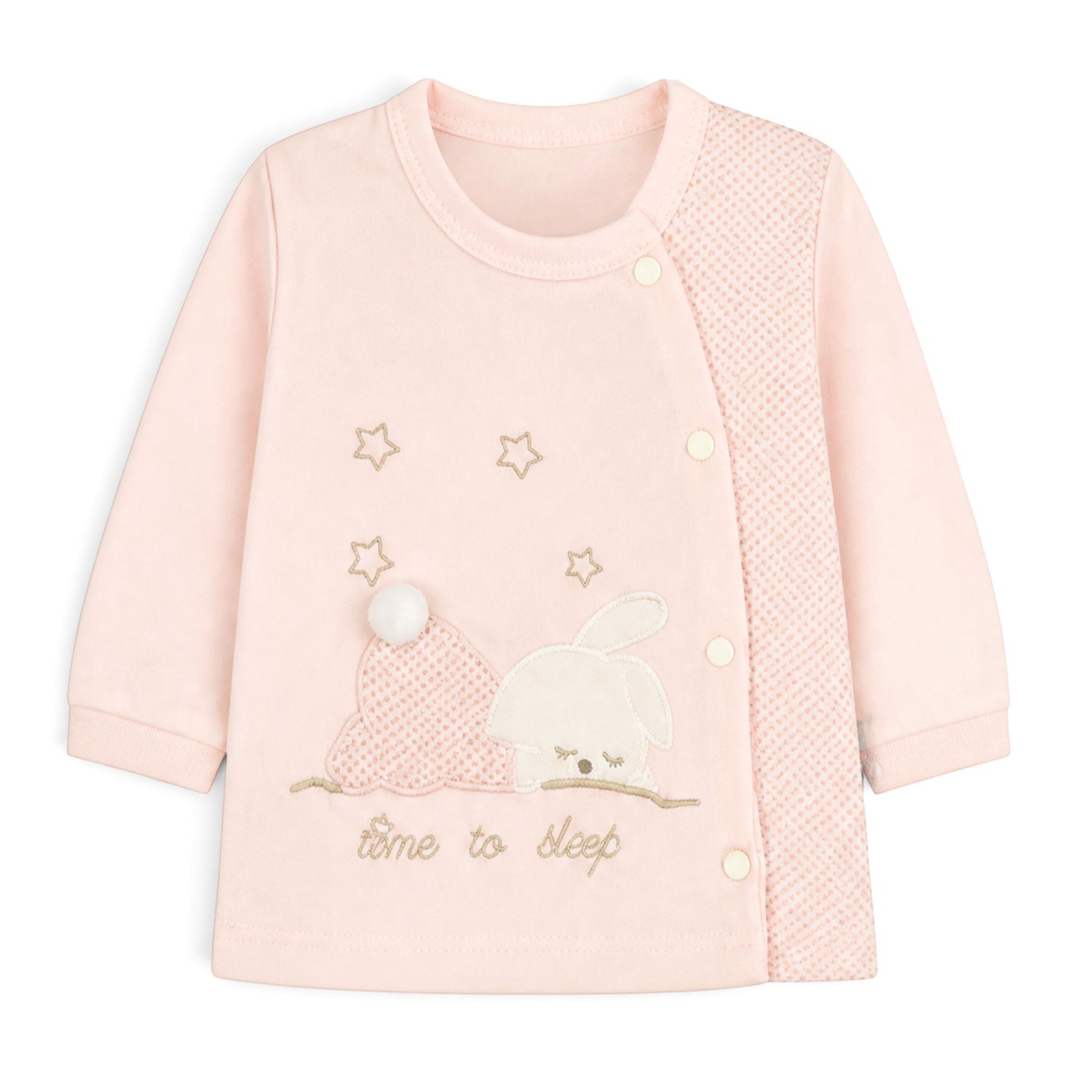 PINK "TIME TO SLEEP" BUNNY BABY GIRL GIFT SET