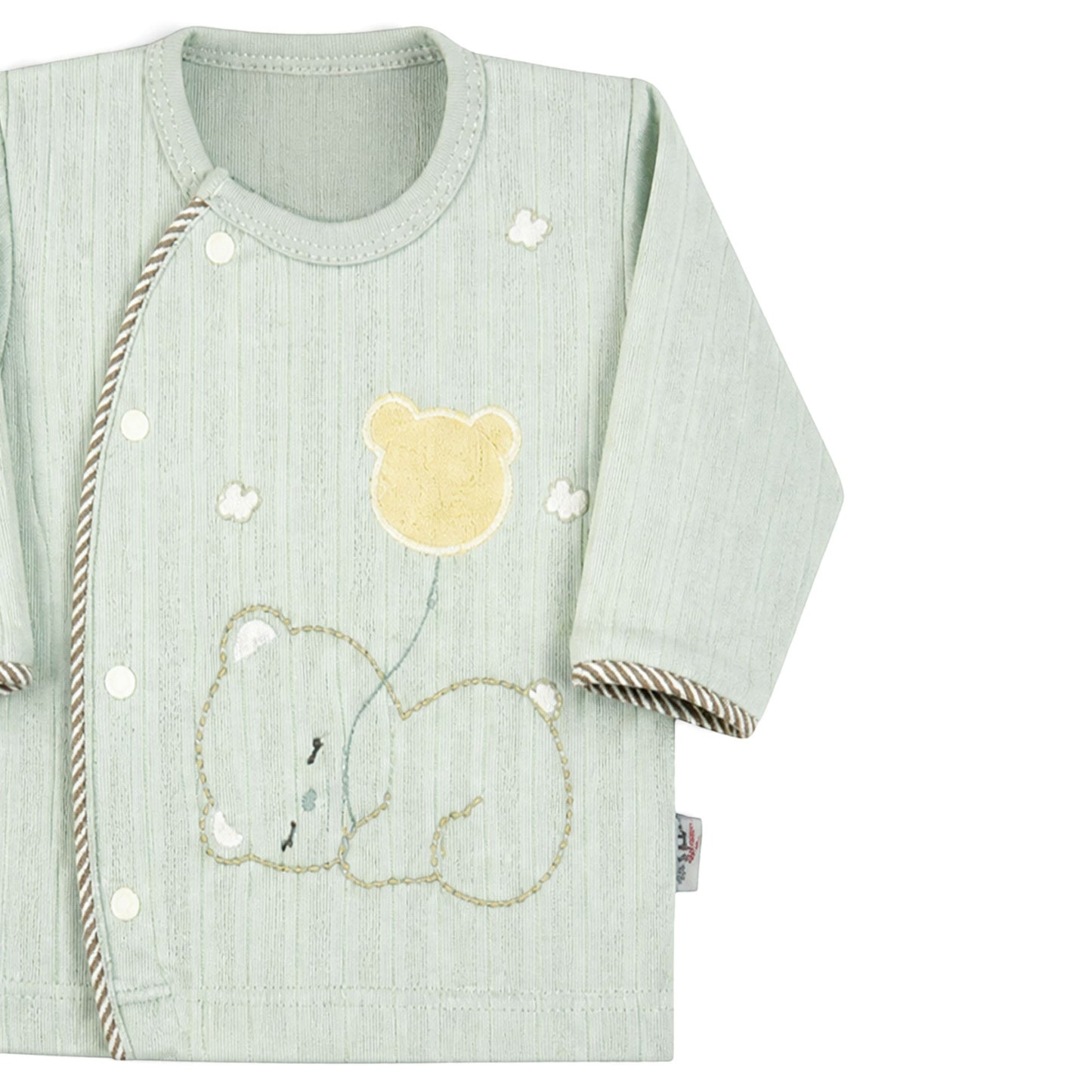 GREEN VEST-STYLE BABY BOY GIFT SET