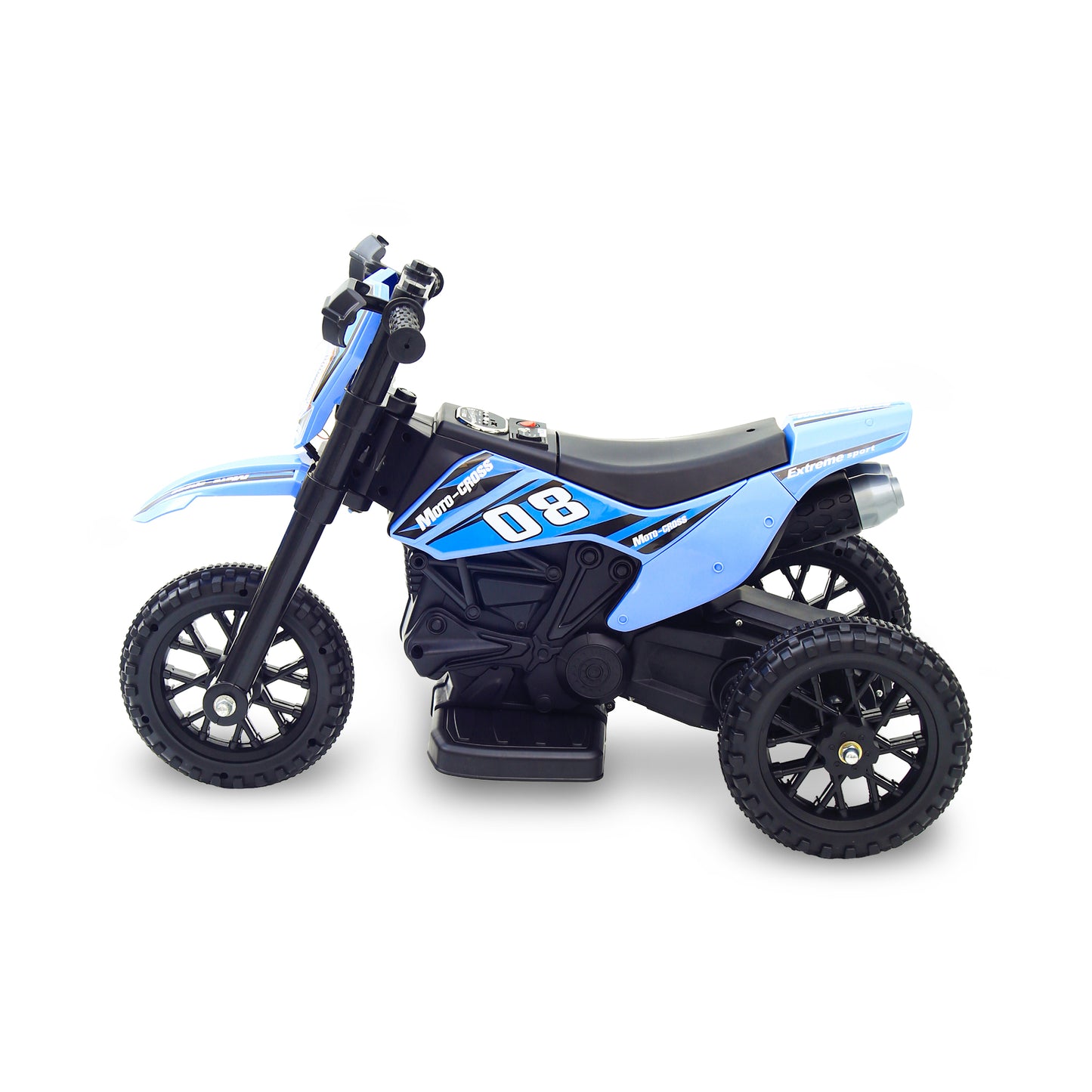 BATTERY BIKE BLUE KIDS SPORTY BATTERY RIDE-ON