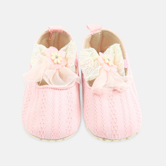 Pink Lace Pre-Walker