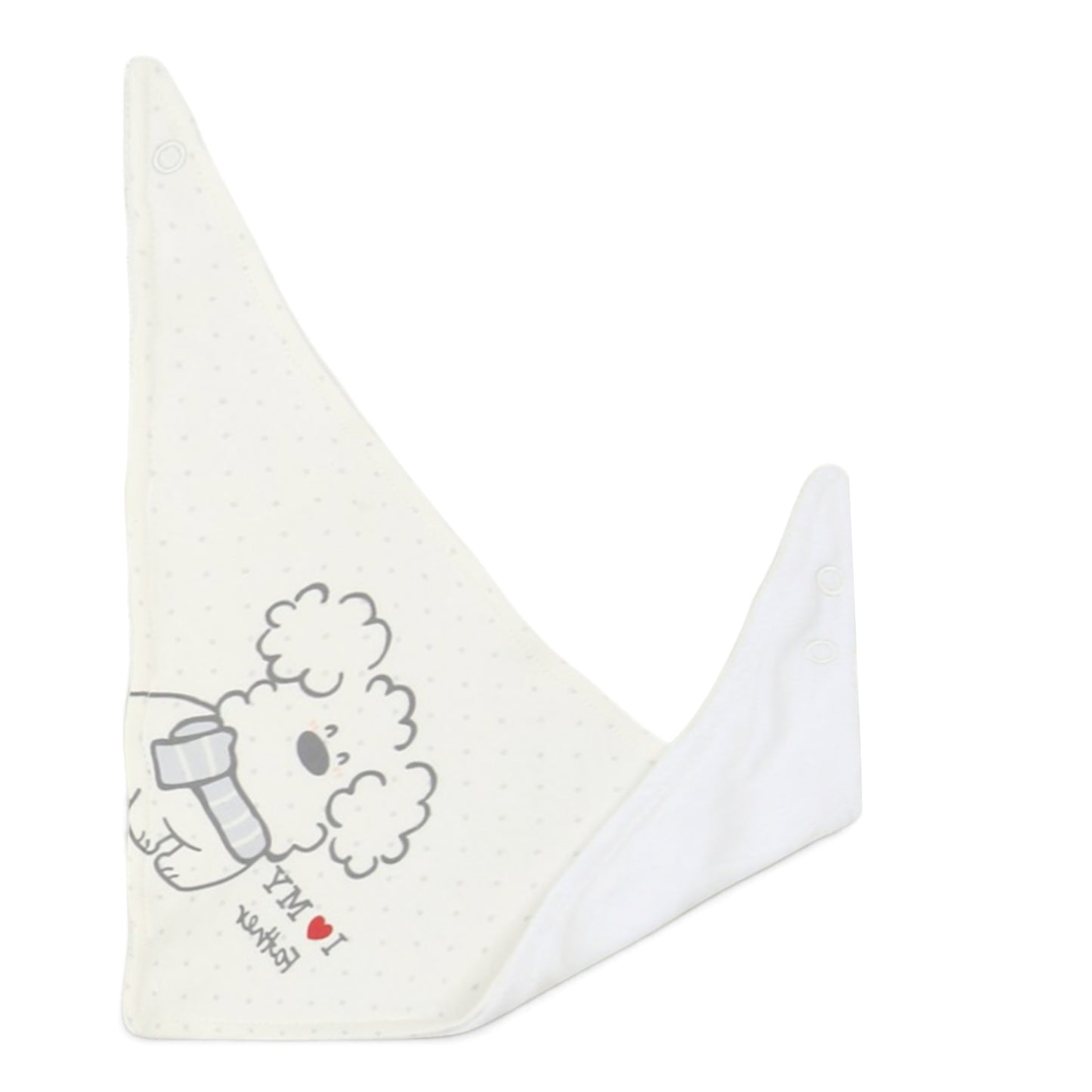 PLAYFUL PUPPY PRINT BIBS BANDANA PK-3