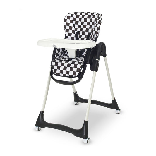 TINNIES BABY HIGH CHAIR CHECKERED PATTERN