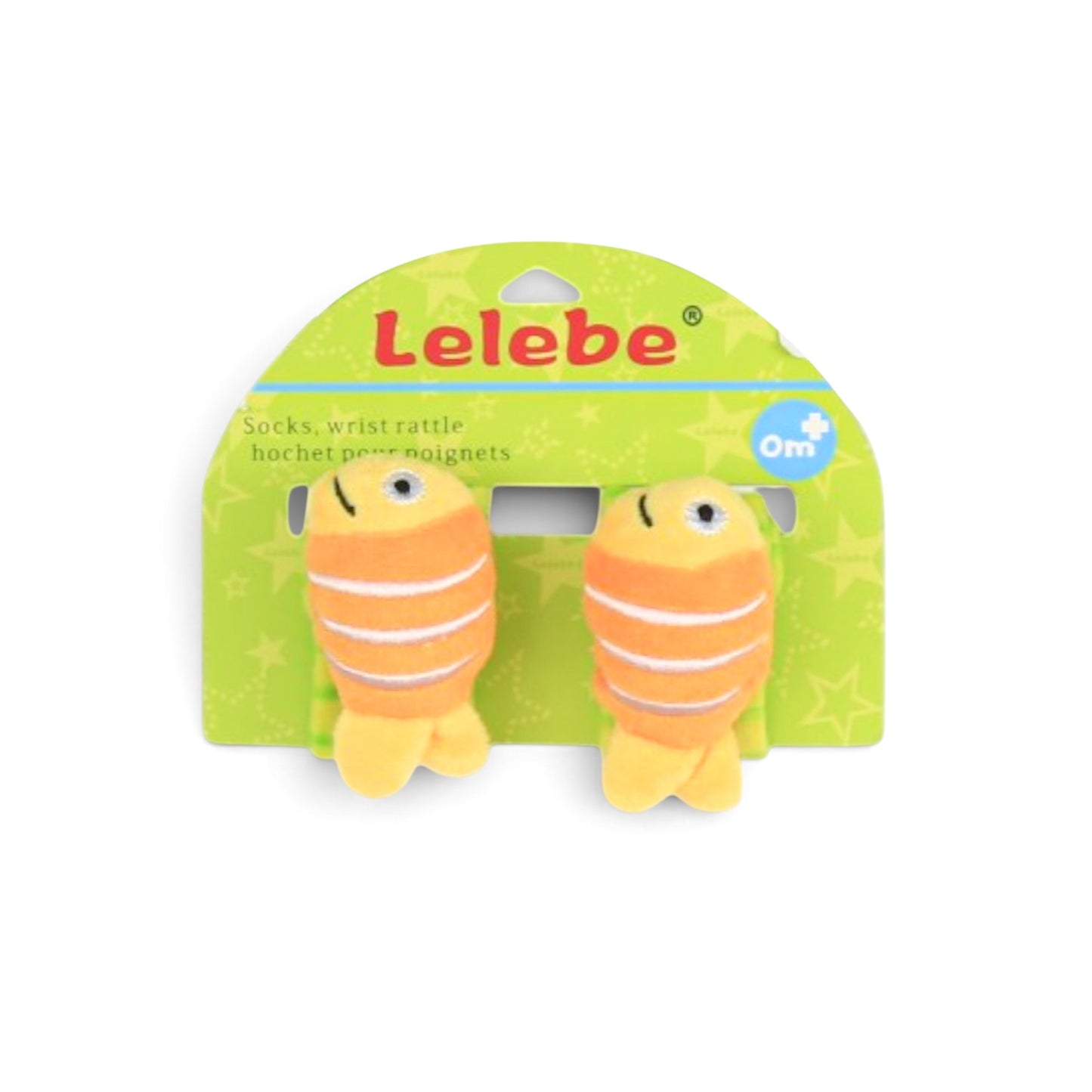 LELEBE FISH WRIST RATTLE WRIST TOY