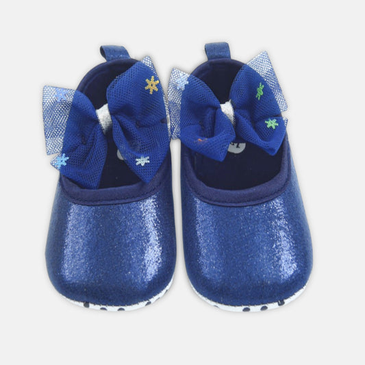 Navy Blue Star Bow Pre-Walker