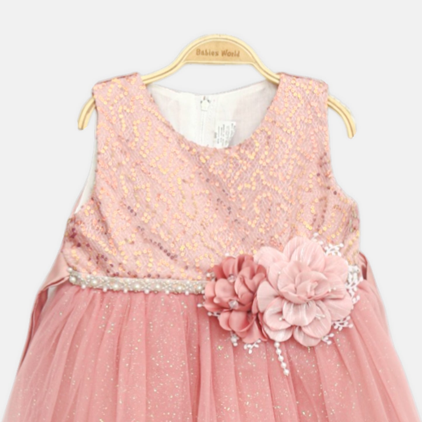 Shimmer Rose Frock