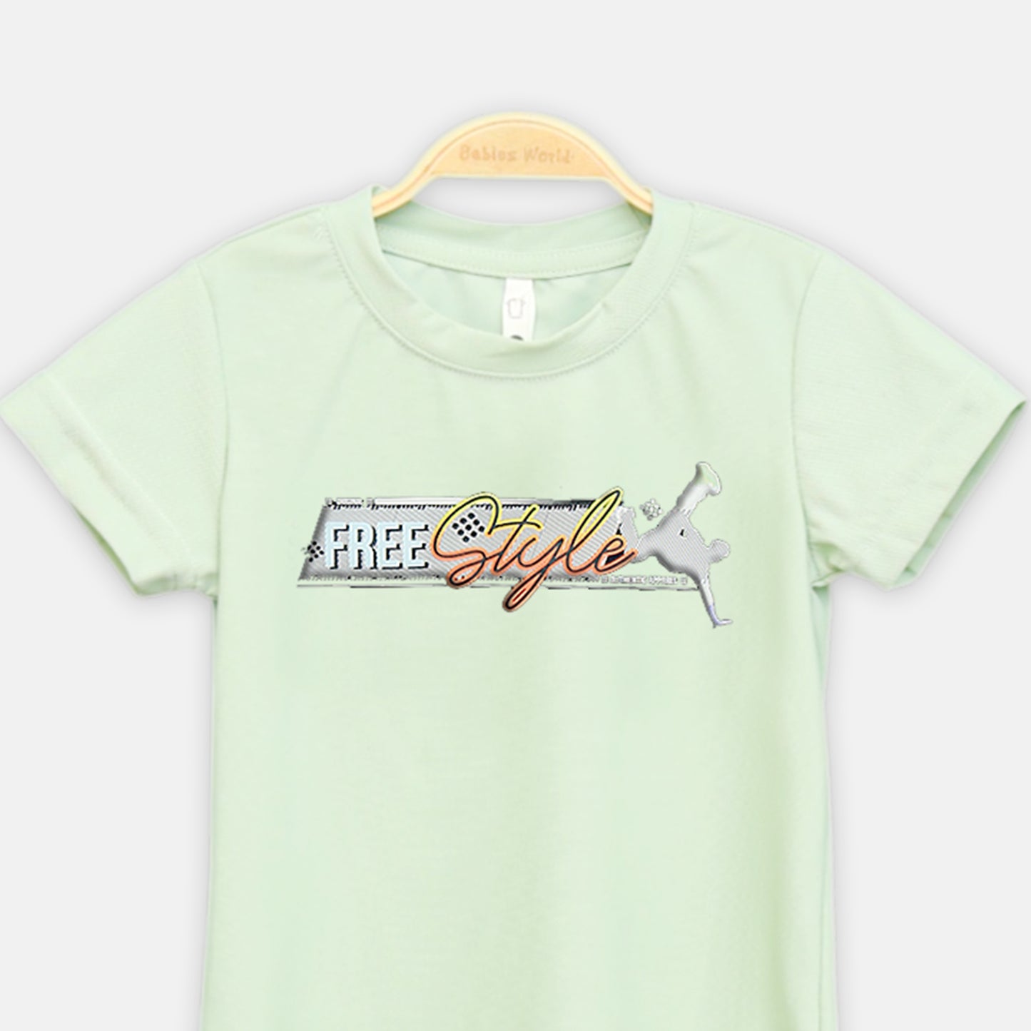 Sage Green Free Style Tee