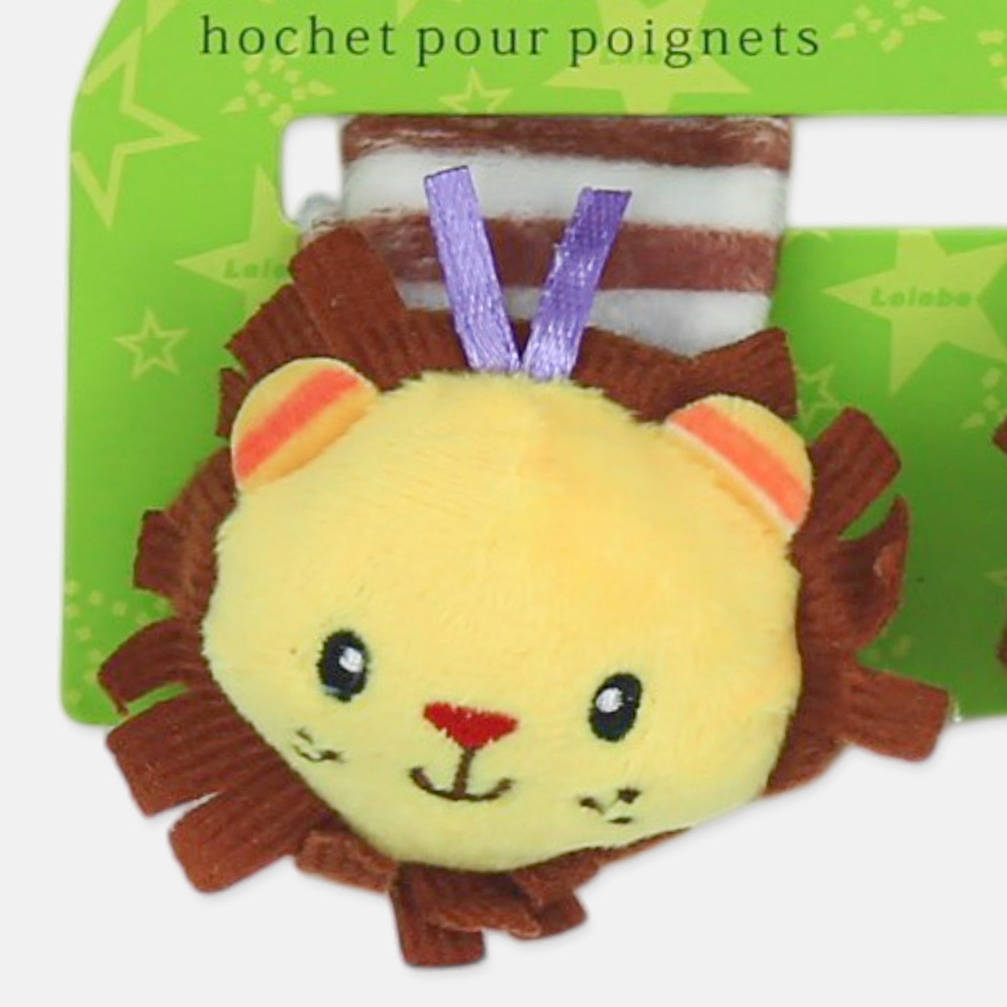 SAVANNA LION WRIST RATTLES
