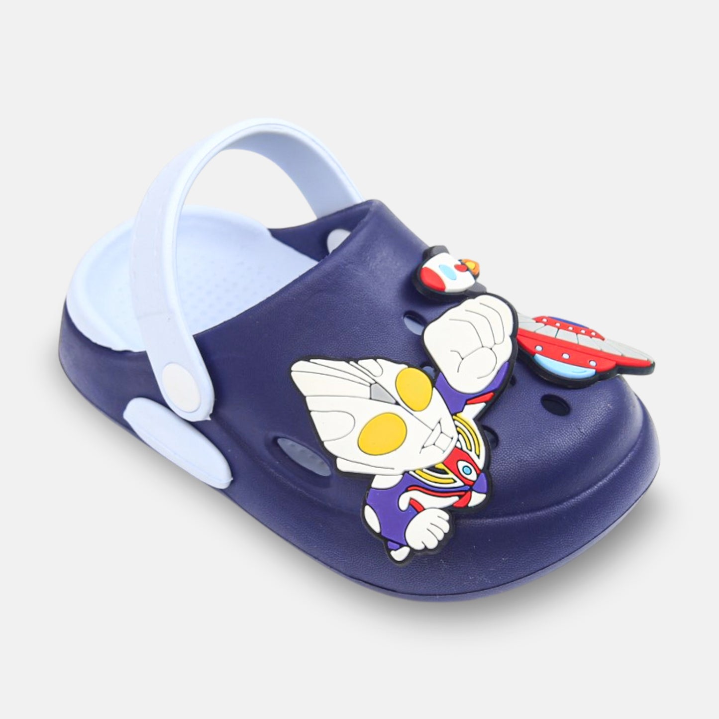 BOY'S ULTRAMAN CROCS – NAVY BLUE