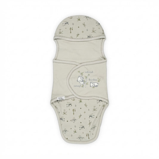 GREY SWADDLE WRAPPING SHEET