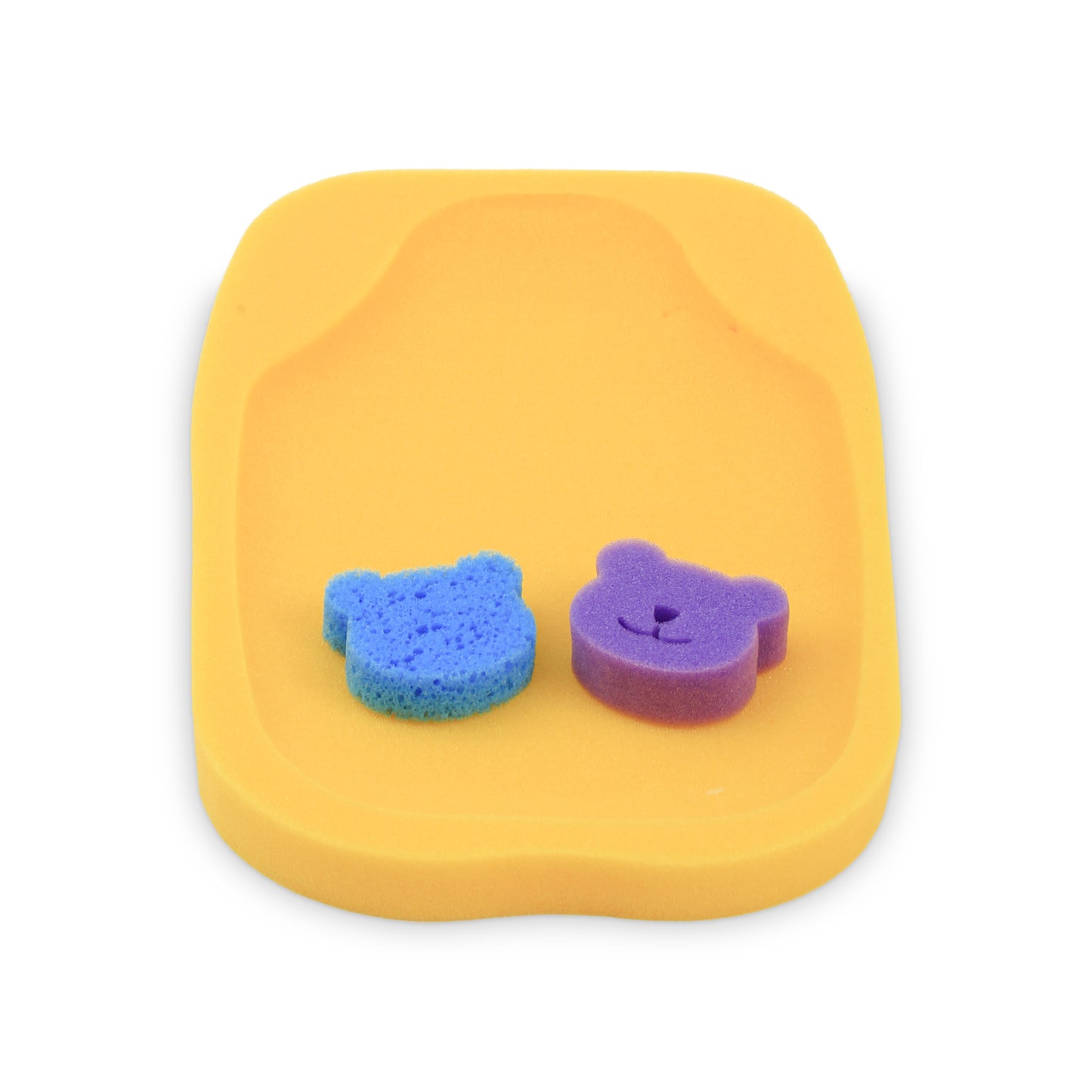 Soft Contour Baby Bath Sponge Yellow