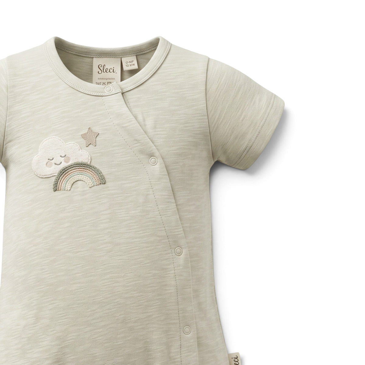 CREAM "RAINBOW CLOUD" ROMPER