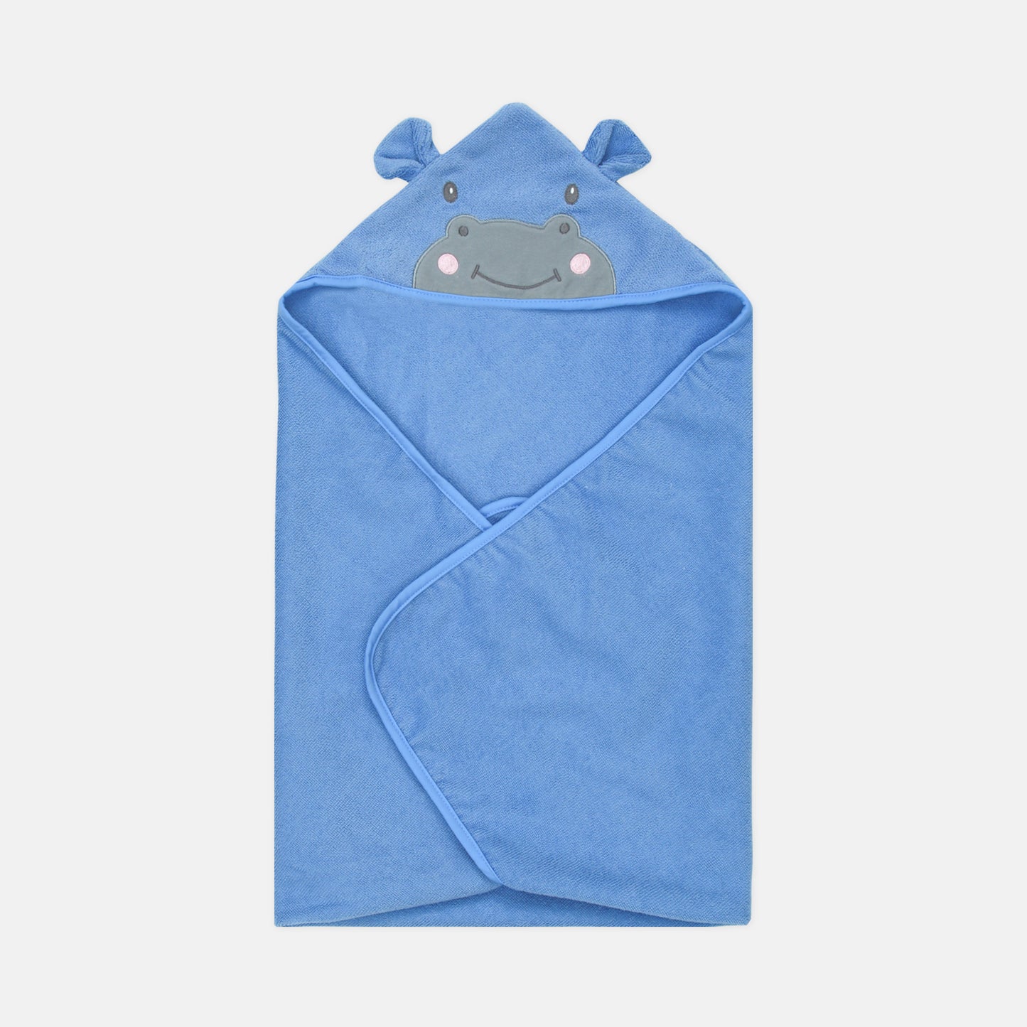 BATH TOWEL & 3 FACE TOWELS HAPPY HIPPO SPLASH SET